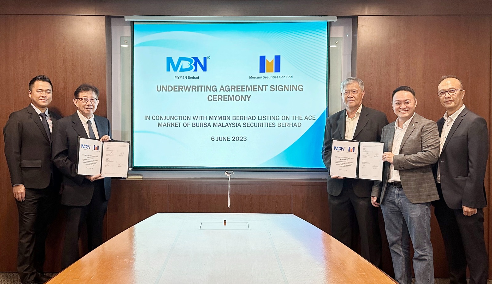 MYMBN Seals Underwriting Agreement with Mercury Securities